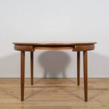 Mid-Century Teak Dining Table & Chairs by Hans Olsen for Frem Røjle.