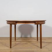 Mid-Century Teak Dining Table & Chairs by Hans Olsen for Frem Røjle.