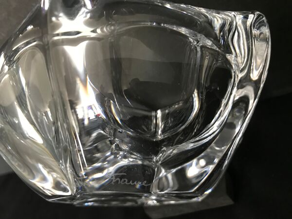 Cendrier en cristal 941 par Jacques Daum, Daum France