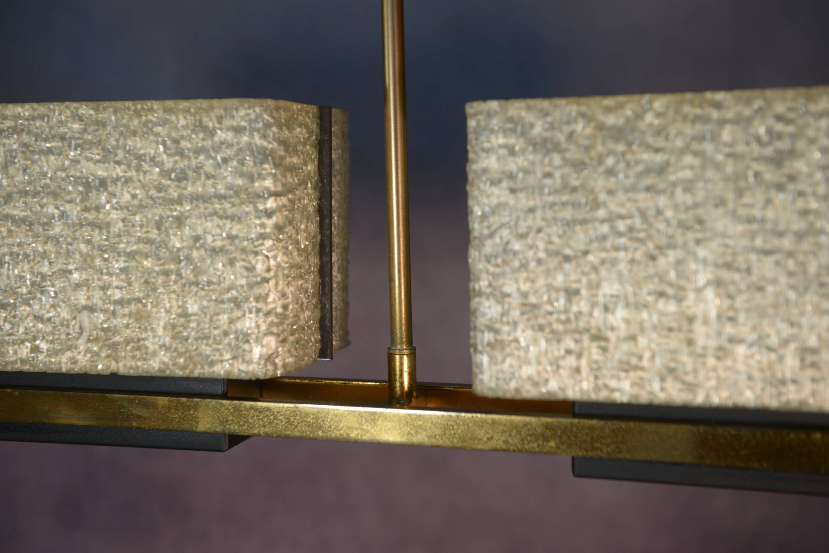 Designer chandelier model Paquebot from Maison Arlus 1950's