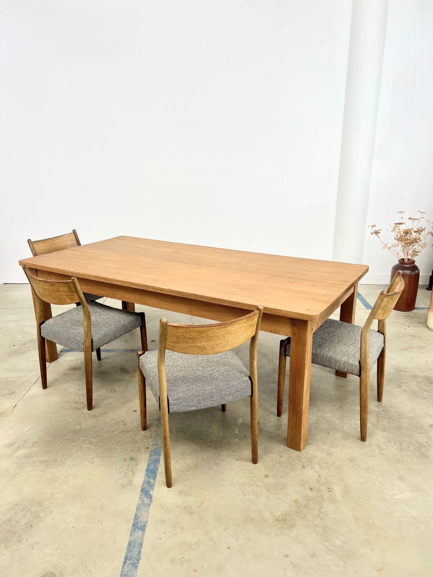 Teak chairs Cees Braakman set of 4