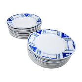 Ceramic service, Art Deco. 28 pieces.