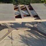 Carved solid wood table