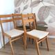 Set of 4 dining room chairs, 50s/60s