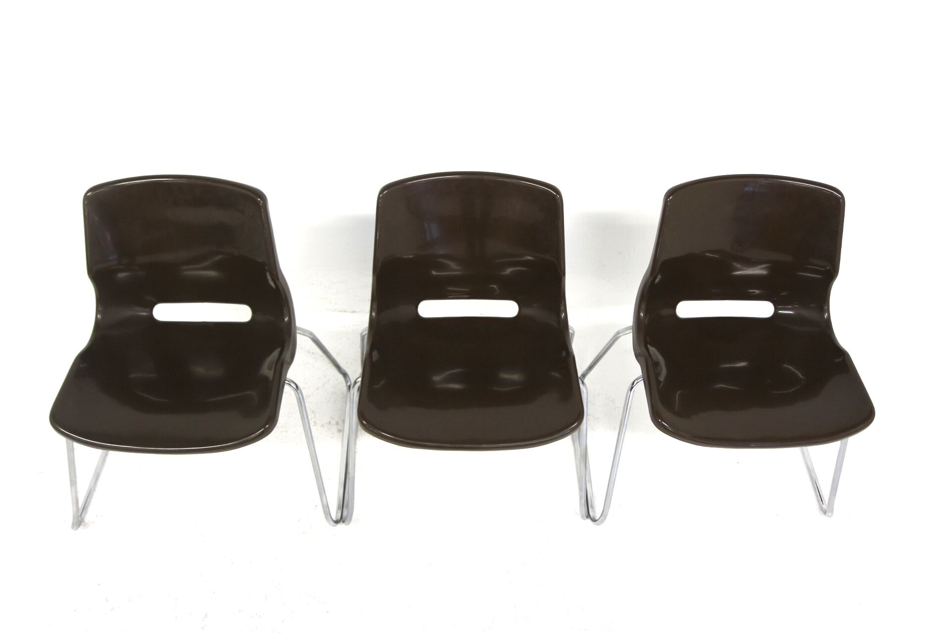 Set de 6 chaises "Clipper" Svante Schönblom Overman, Tranås, Suède, 197