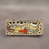 4 ceramic fat lava bowls by Marius Bessone – Vallauris – Mid-century