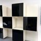 Mid-Century Modern backlight wall modular system by Acerbis. Italy 1970s