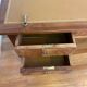 Bureau Louis Philippe en acajou blond