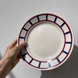 4 old Basque plates