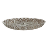 Glass compartment dish