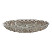 Glass compartment dish