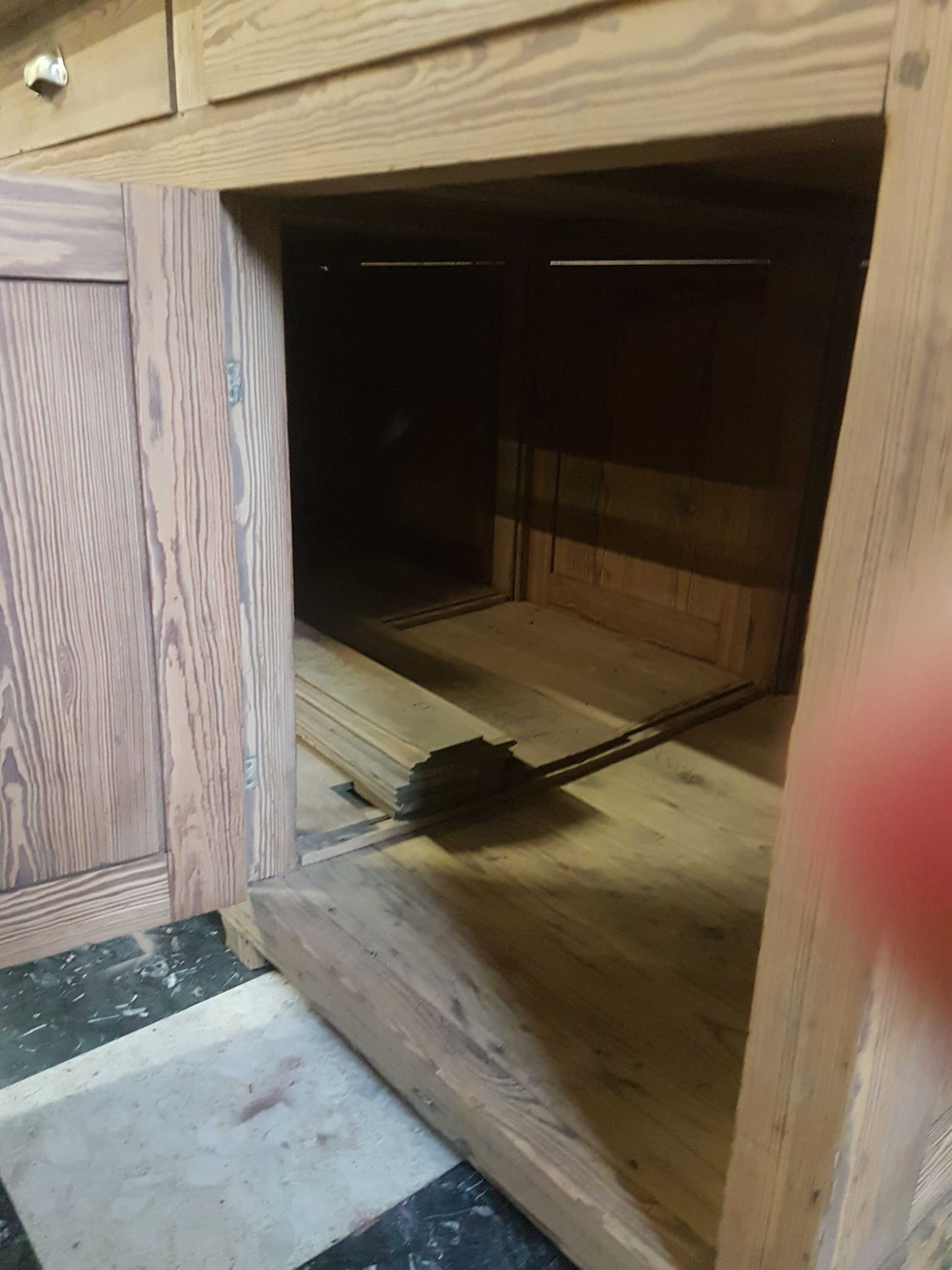 Former furniture ilot comptoir de métier double-sided