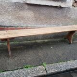 Wooden farm bench val de loi
