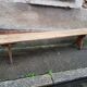 Wooden farm bench val de loi