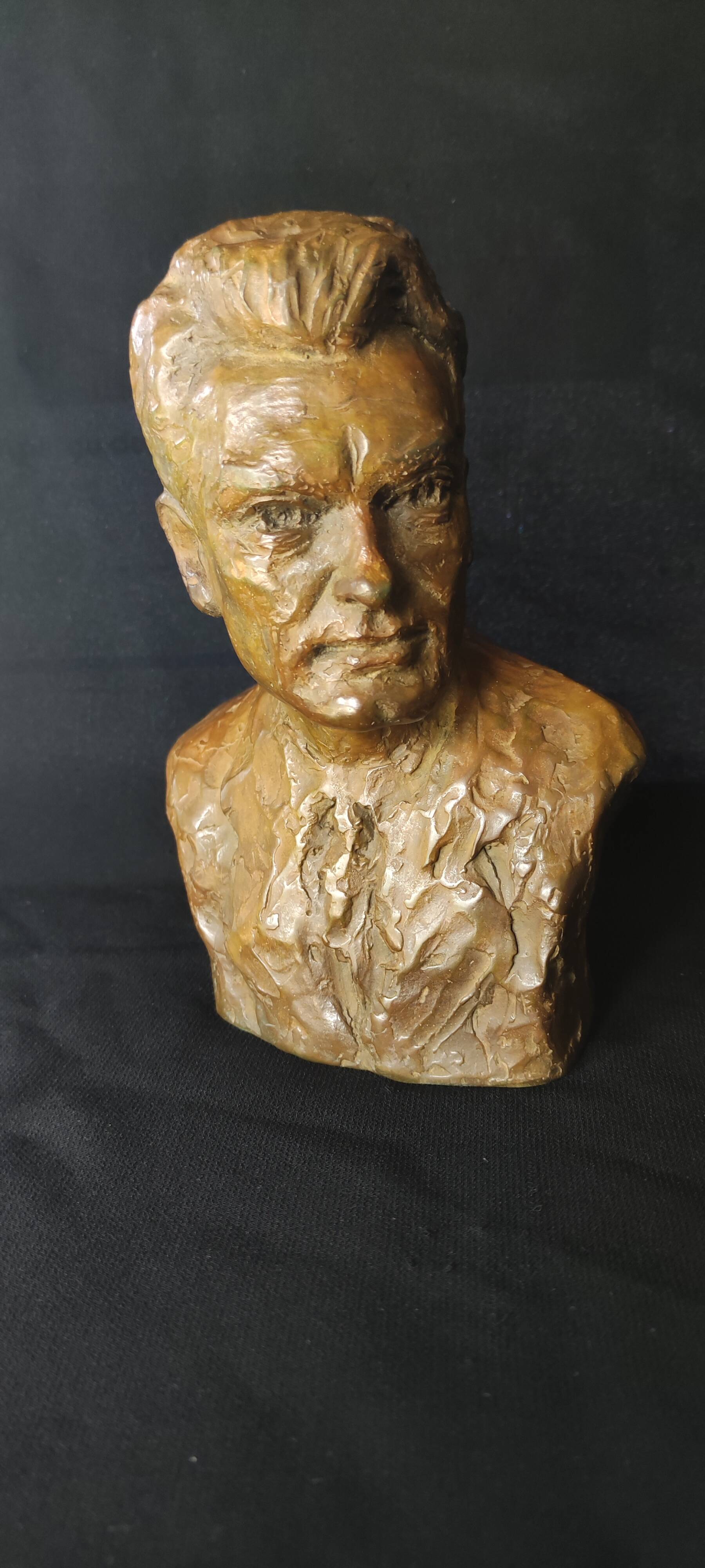 Bronze jean marais signed langloys limited edition 1/8