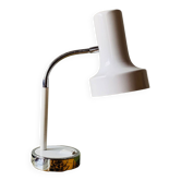 Vintage white bedside lamp