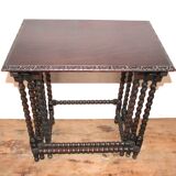 Wooden nesting table. 3 small nesting tables.