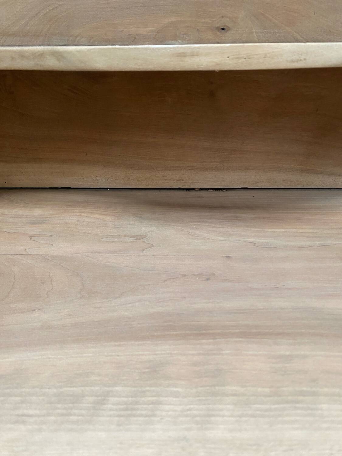 Antique solid oak secretary – gently refurbished