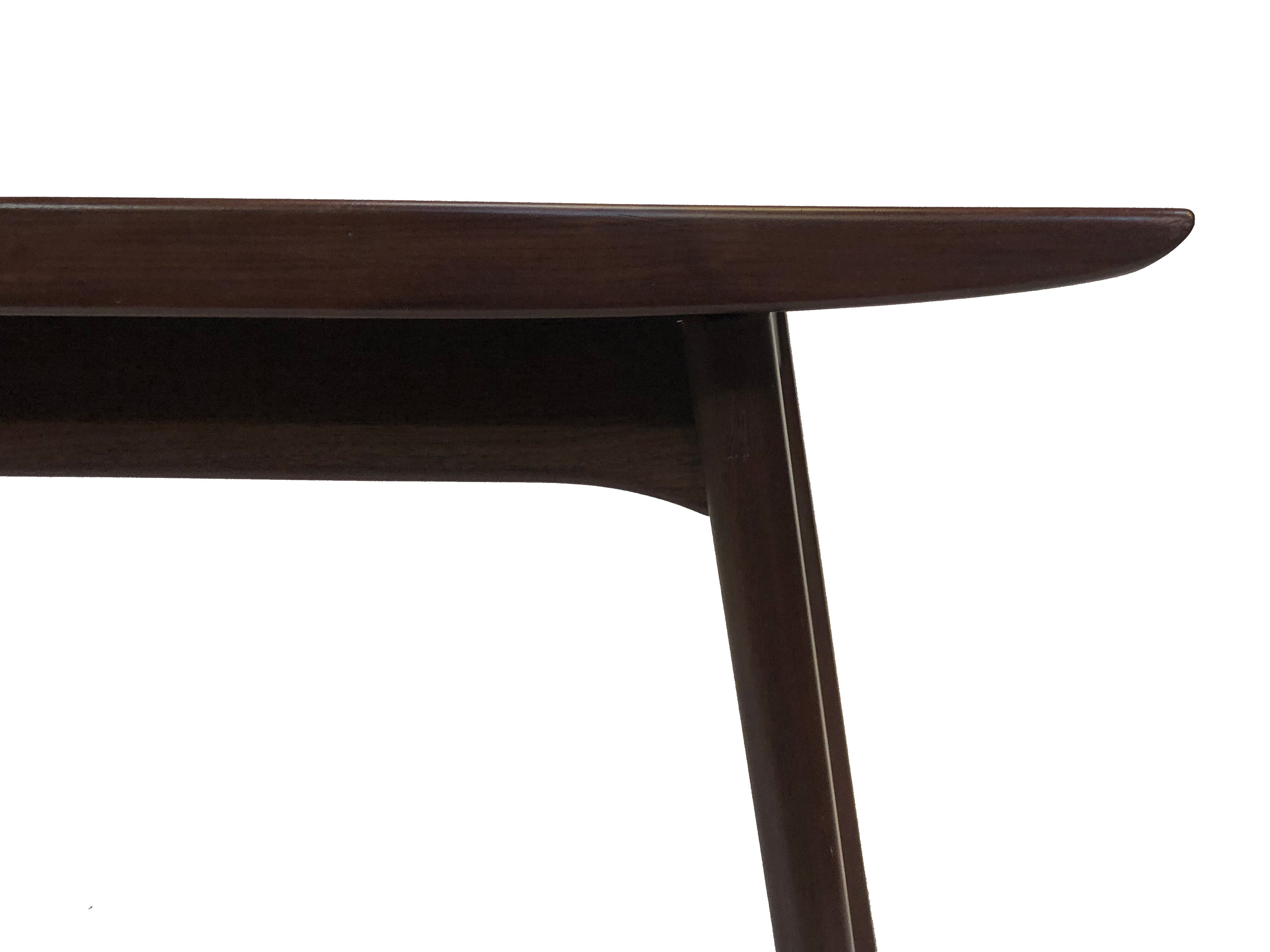 Louis van Teeffelen Webe teak table Netherlands 1950
