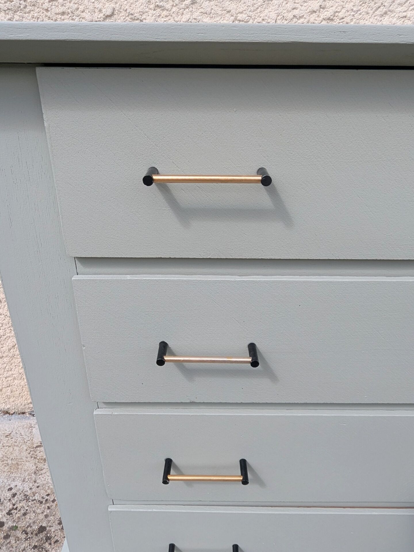 Compass Leg Commode 50 60 Vintage Design