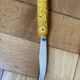 Barbotine cheese knife