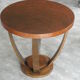 Table basse en bois art déco
