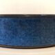 Blue ceramic handcrafted dish