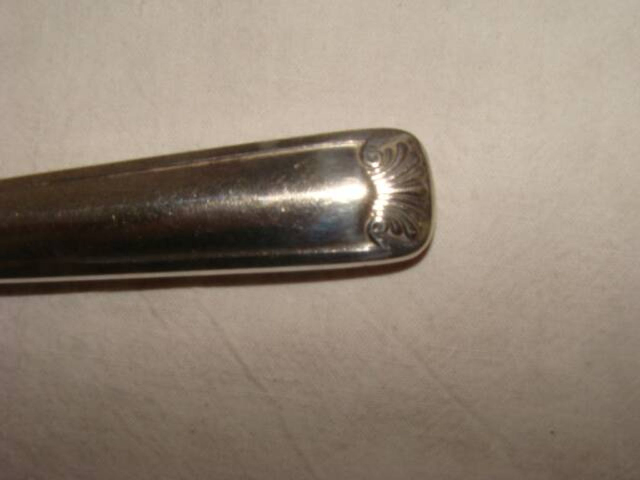 12 stainless steel table knives M.A. from the early 20th century.