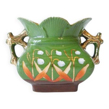 Miniature ceramic jardinière porcelain late 19th century early 20th century