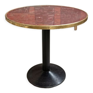 Table de bistrot XXème