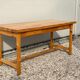 Table de ferme bois massif 160 cm