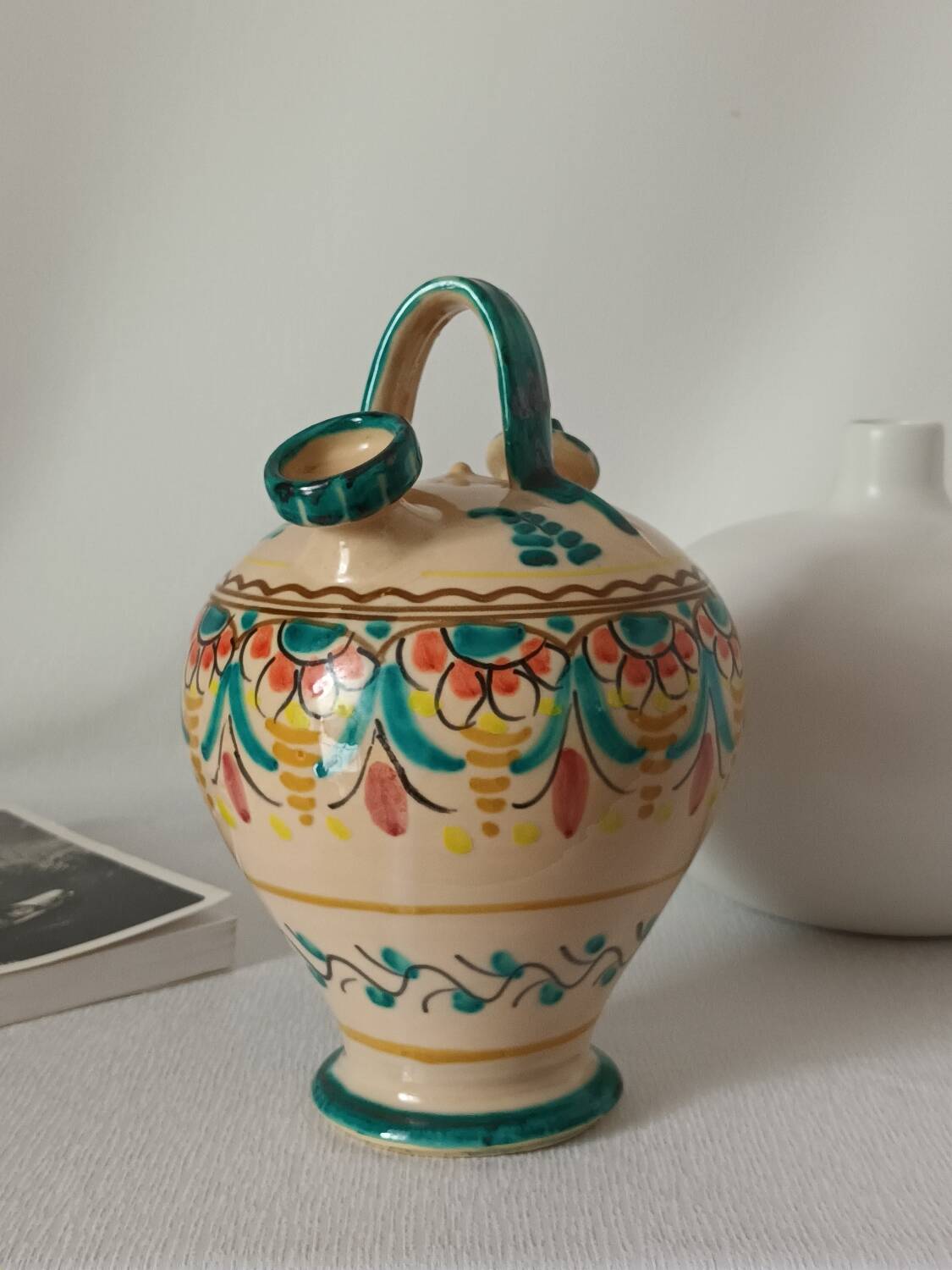 Vintage ceramic gargoulette Italy