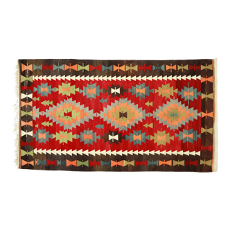 Tapis kilim artisanal d’Anatolie 300 cm x 182 cm