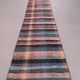 Old Turkish narrow Kilim Runner 336x50 cm shabby chic, vintage kelim