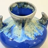 Vase with handles vintage alpho art deco ceramic alphonse mouton vintage