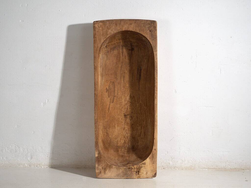 Antique solid wood trough (c.1900) #17