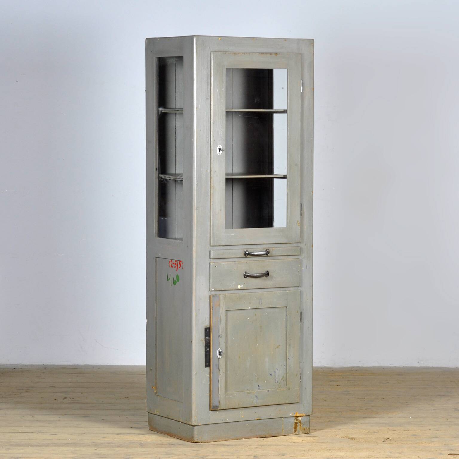 Industrial display cabinet, 1950s