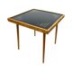 Alfred Busch coffee table, Germany 1960s, glass & beech wood