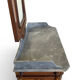 The antique walnut vanity , 19th century