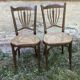 Paire de chaises bistrot Fischel