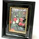 Table Van Es flower bouquet in emaux plate Helca