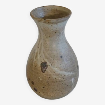 Vintage stoneware vase 1970