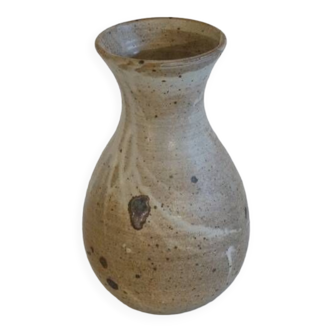 Vintage stoneware vase 1970