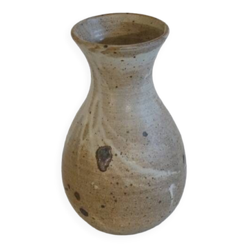 Vase en grés vintage 1970