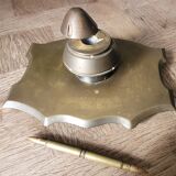 Inkwell old 1st World War Brass