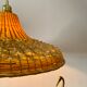 Vintag lampshade suspension in natural material