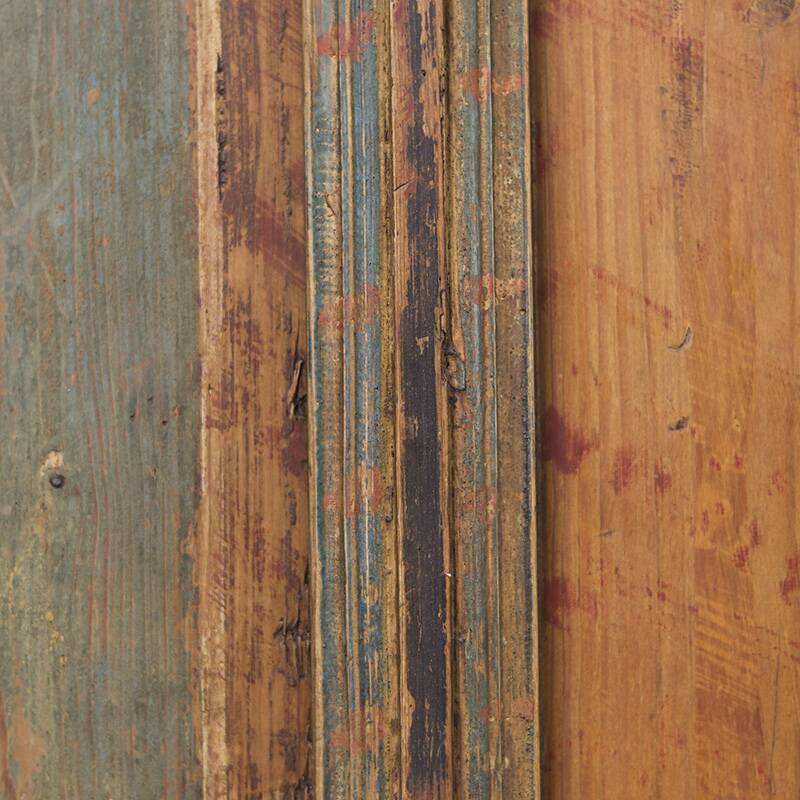Painted Folk Art Bridal Cupboard 1764