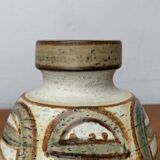 Danish vase from the mid-century pottery studio of Søholm, 1960s.