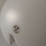 Suspension opaline vintage flower Seerose De peill & Putzler, 1970