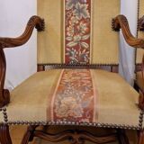 Pair of Renaissance armchairs